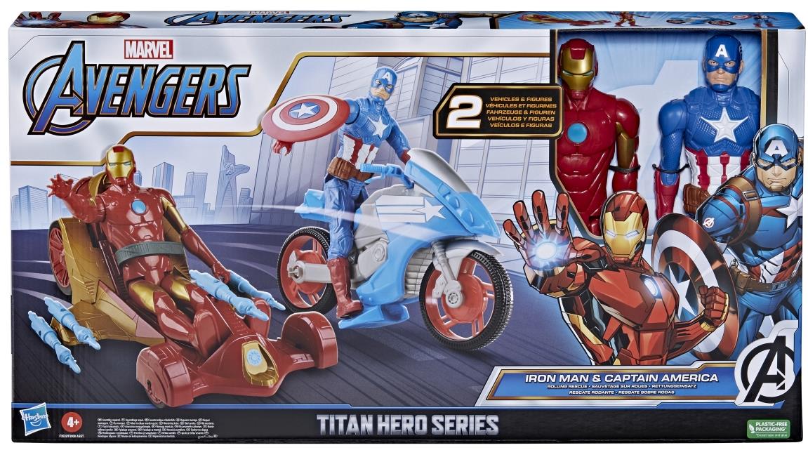 Hasbro Avengers Titan Hero súprava s vozidlami
