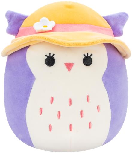 Squishmallows Sova s klobúkom Holly