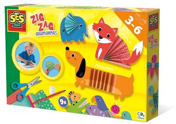 SES Origami zvieratká Zig-Zag