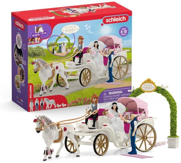 Schleich Svadobný kočiar 42641