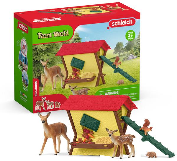 Schleich Kŕmenie lesných zvierat 42658