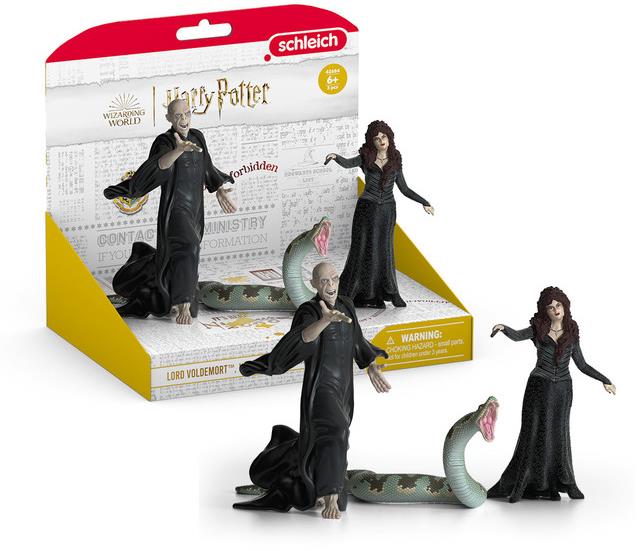 Schleich Harry Potter Lord Voldemort, Nagini a Bellatrix Lestrangeová 42684