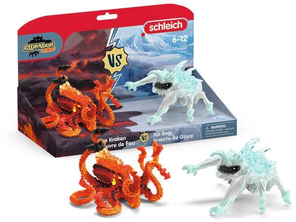 Schleich Ľadový chrobák vs. ohnivý kraken 70826