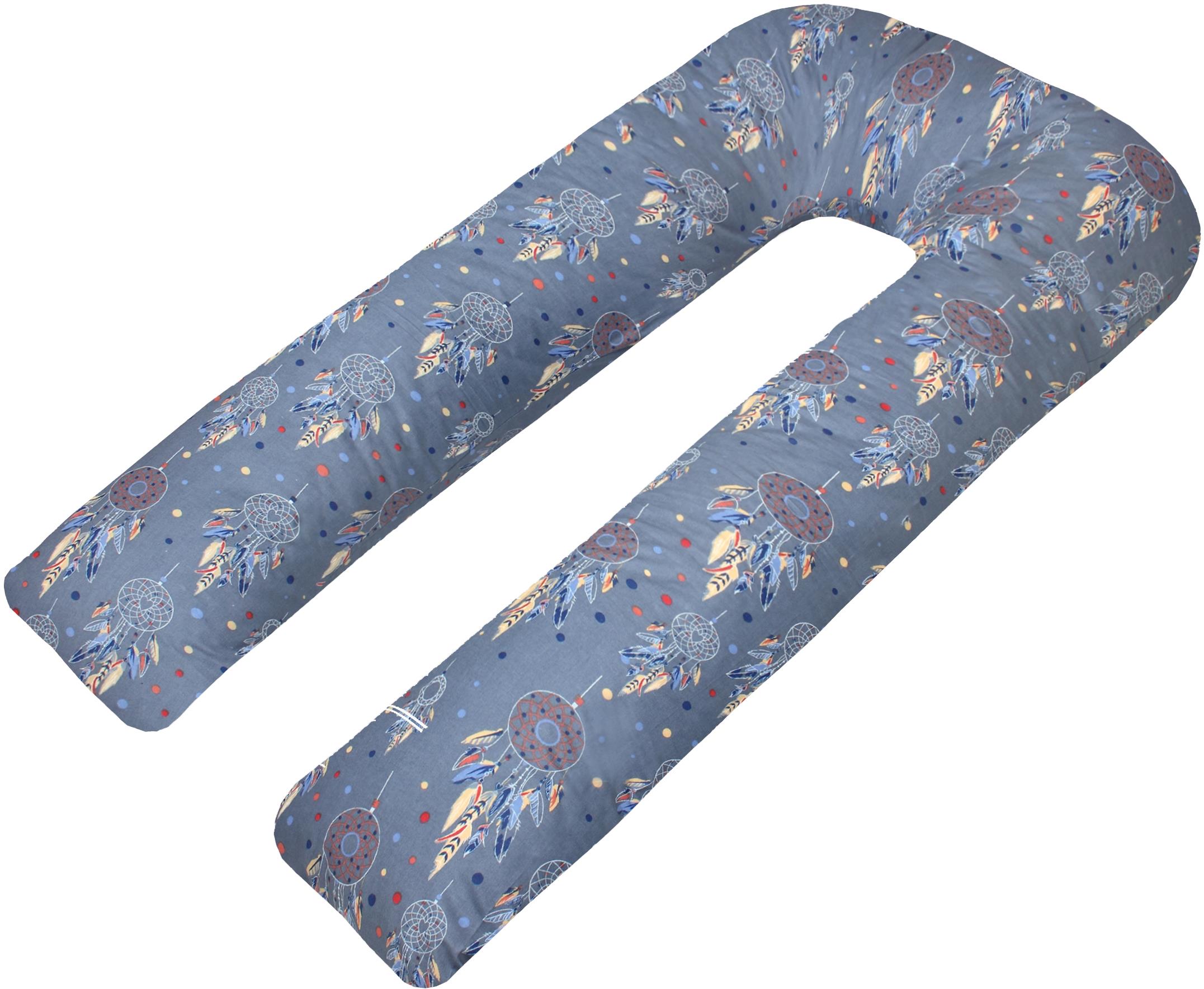 SCAMP Tehotenský vankúš/tvar U 75 × 135 cm GreyDream