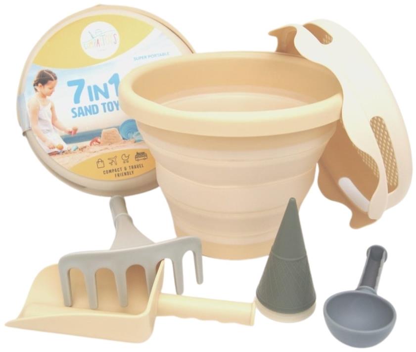 Compactoys Skladacia sada 7 v 1 béžová