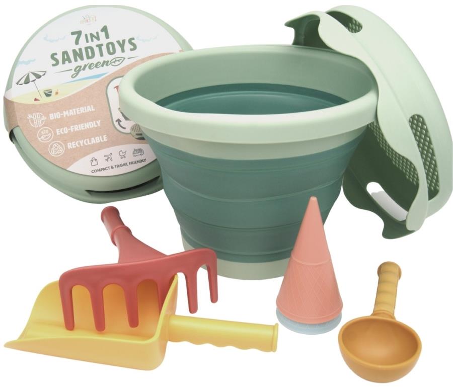 Compactoys Skladacia sada 7 v 1 zelená