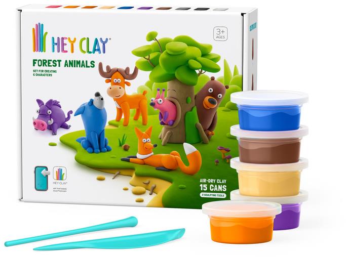 Hey Clay Lesné zvieratá