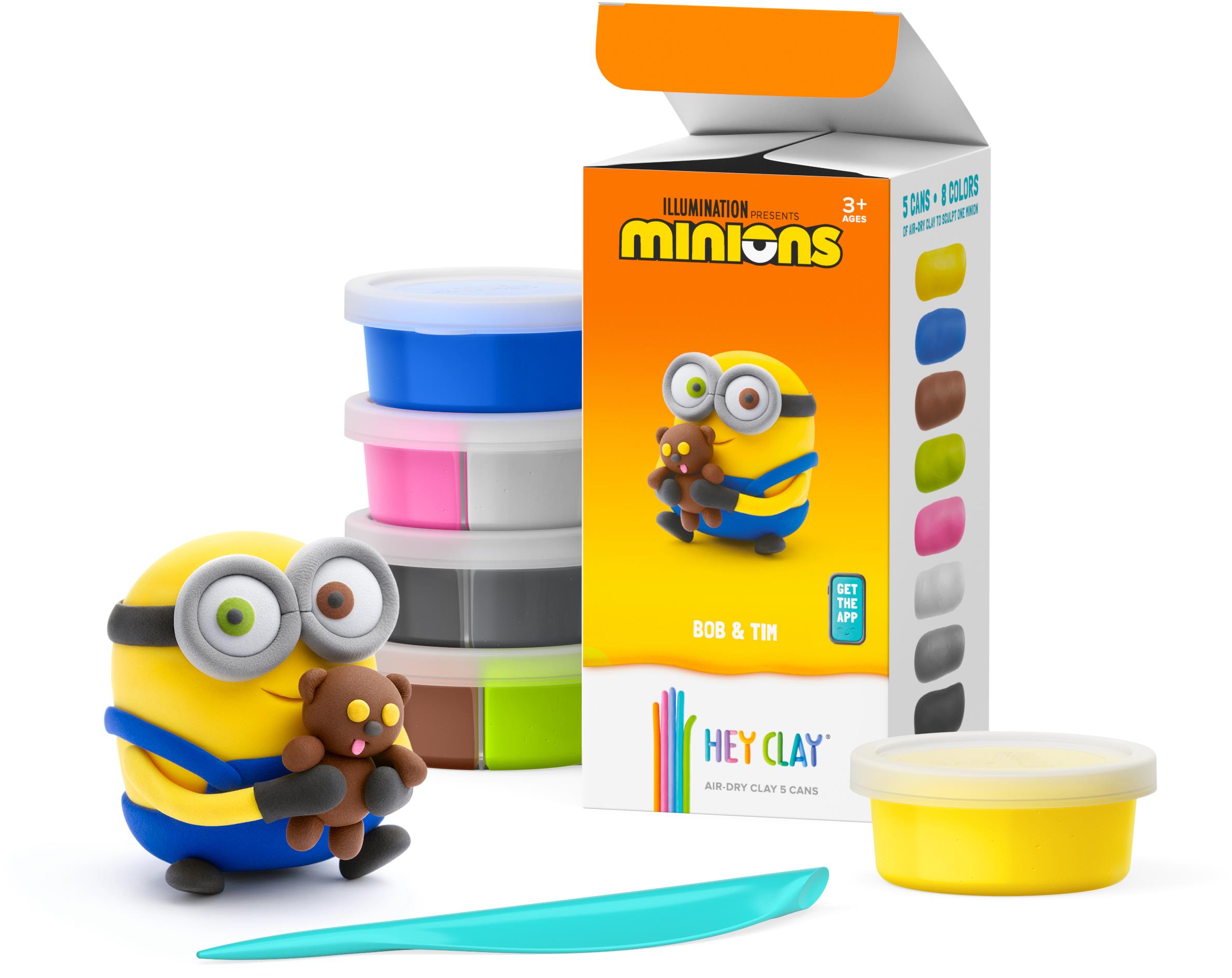 Hey Clay Minioni Bob a Tim