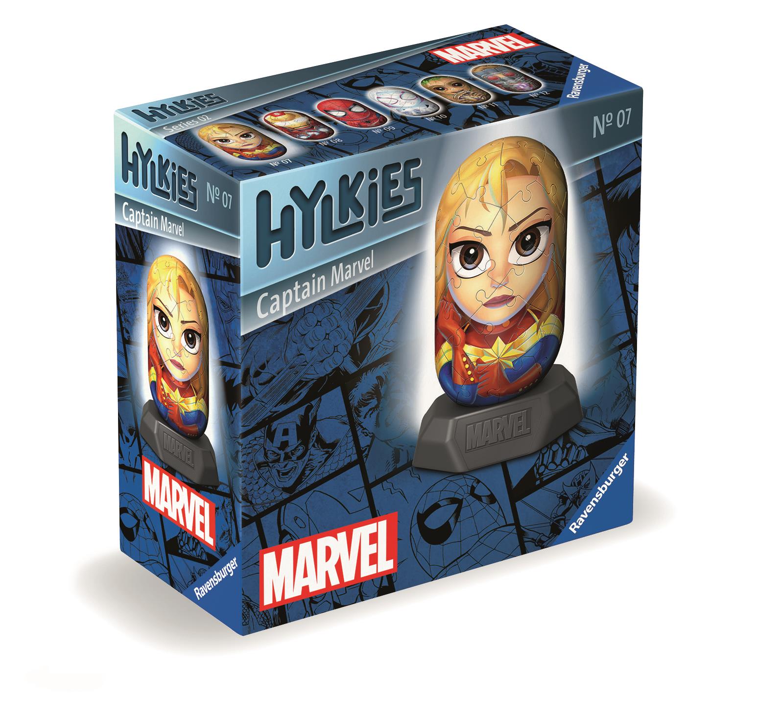 Ravensburger 120011569 Hylkies Marvel: Captain Marvel