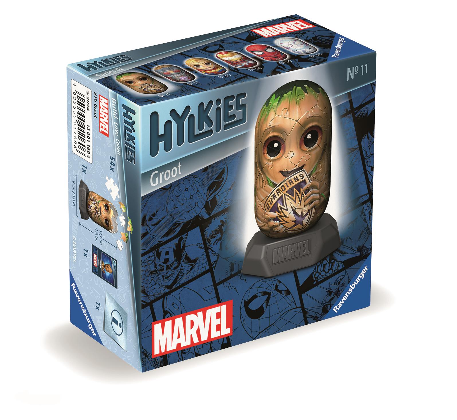 Ravensburger 120011606 Hylkies Marvel: Groot