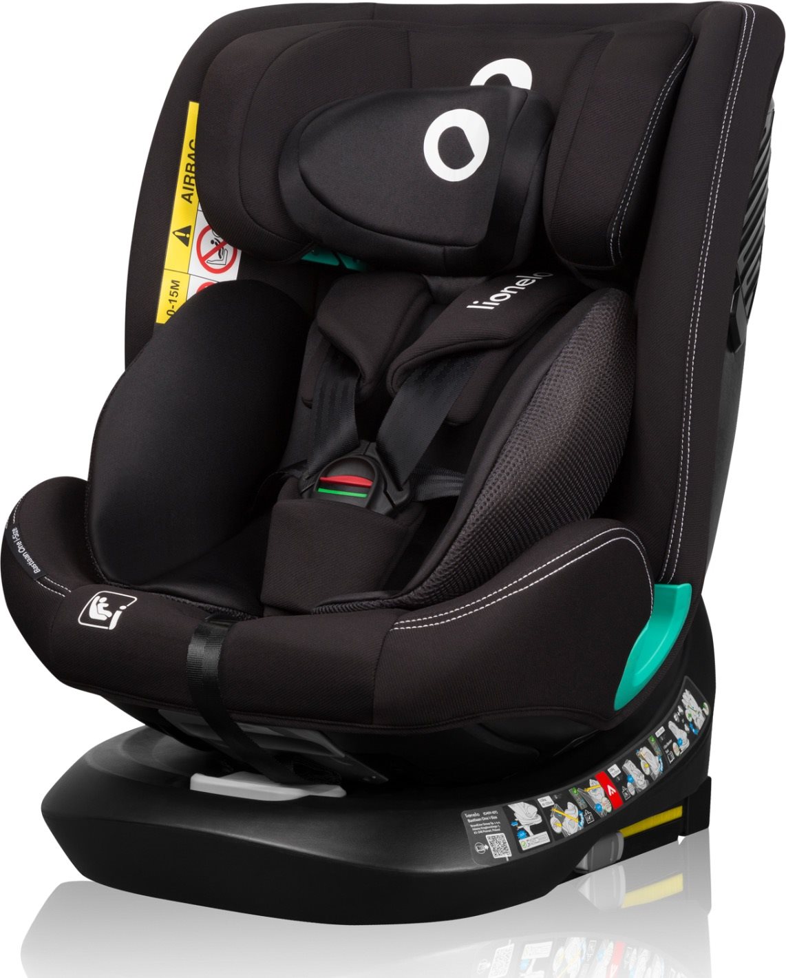 Lionelo Bastiaan One i-Size Black Carbon