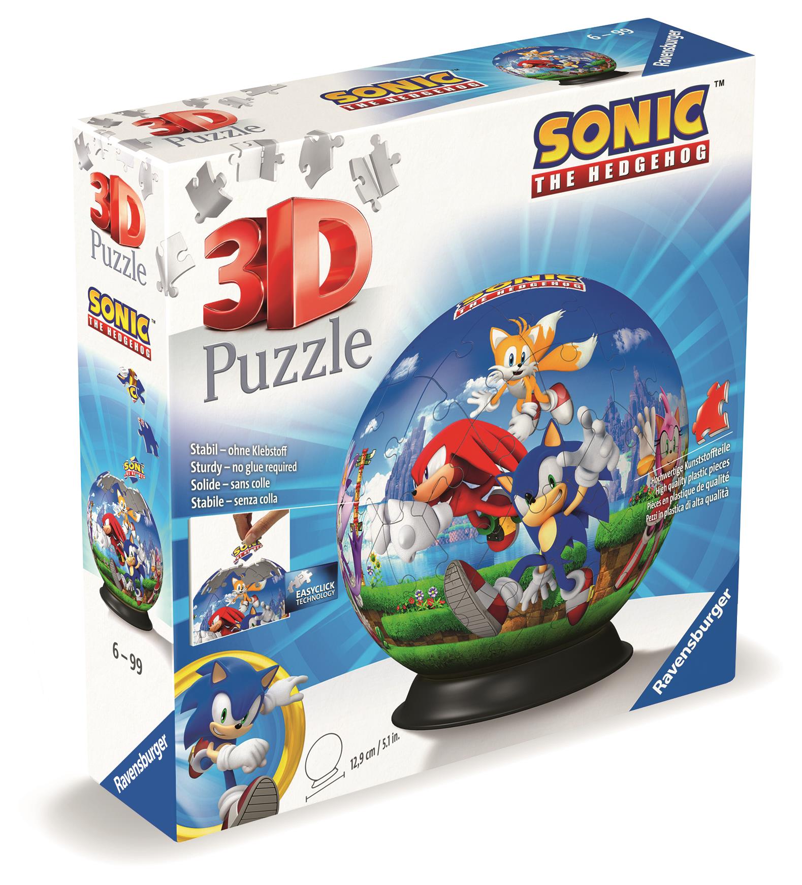 Ravensburger 115921 Puzzle-Ball Sonic the Hedgehog