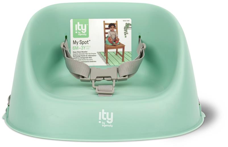 Ingenuity Podsedák na jedálenskú stoličku Easy Clean Booster Green