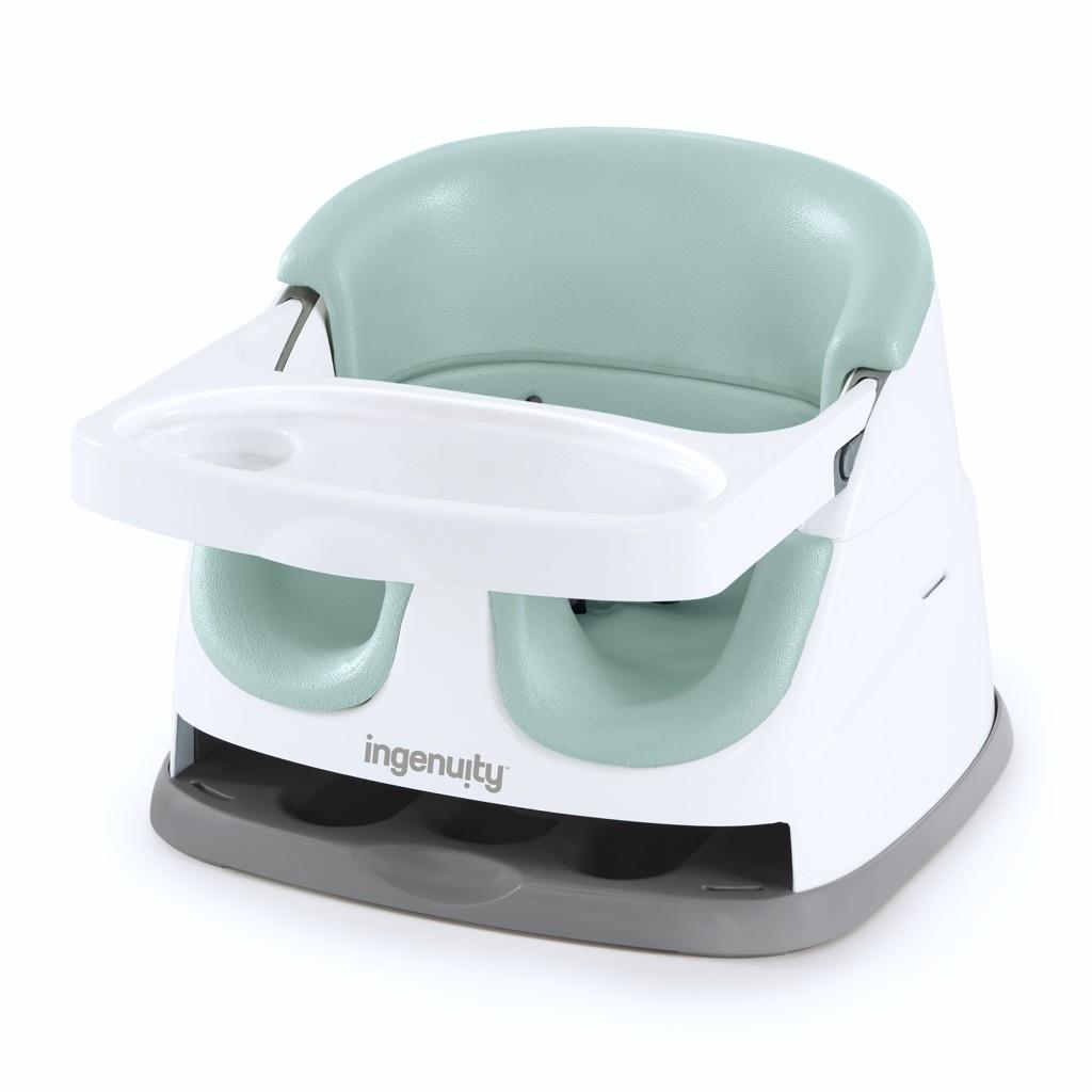 Ingenuity Podsedák na stoličku 2 v 1 Baby Base Mist