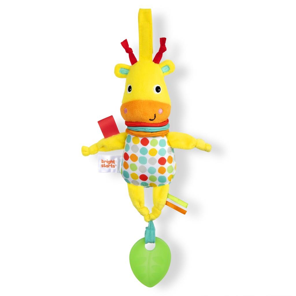 Bright Starts Play & Boogie žirafa s melódiou na C krúžku Pull