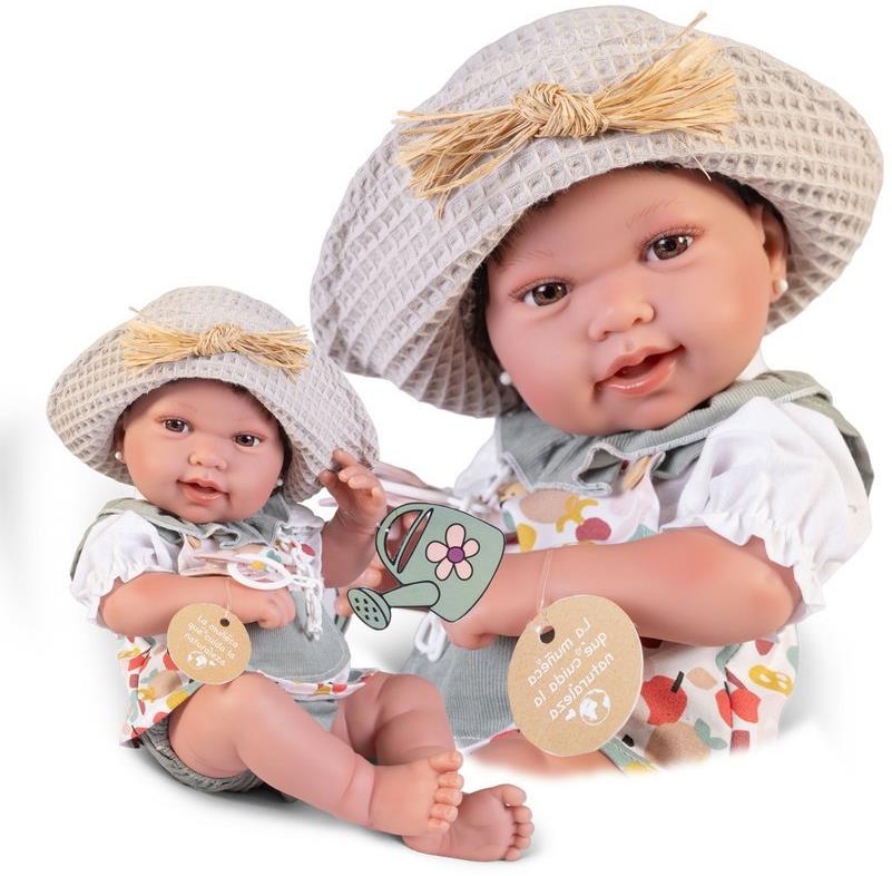 Antonio Juan 50411 Pipa – reálne pôsobiace bábätko s celovinylovým telom – 42 cm