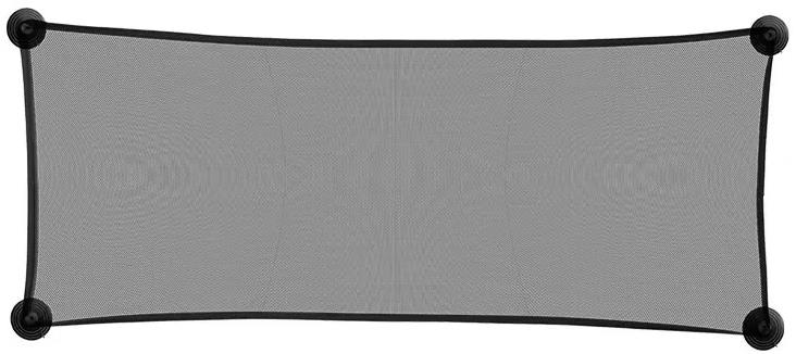 Zopa Slnečná clona zadného okna Black