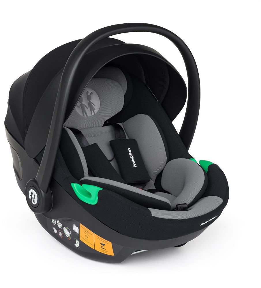 Petite & Mars Core Pro i-Size Black Grey 0 – 13 kg