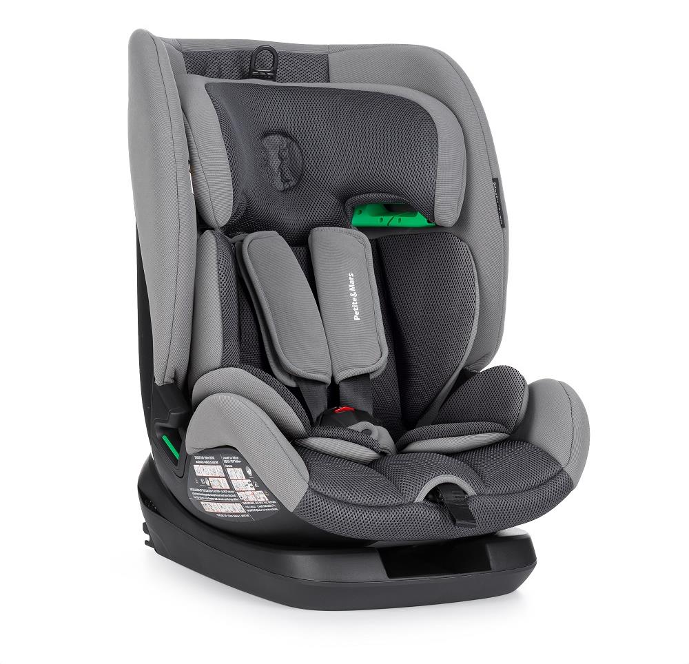 PETITE&MARS Prime Pro i-Size Grey Air 9 – 36 kg