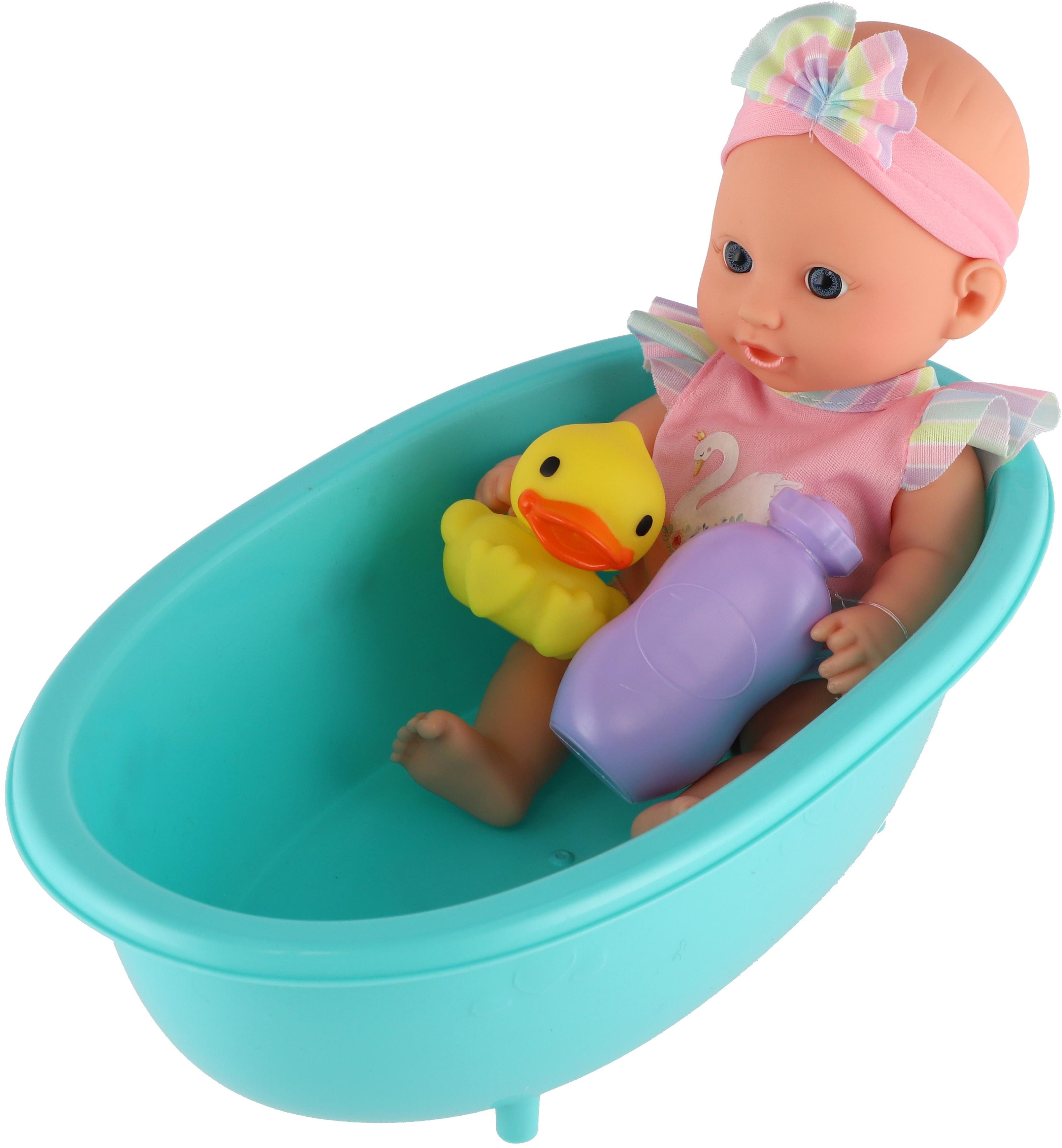 Teddies Bábätko s vaničkou