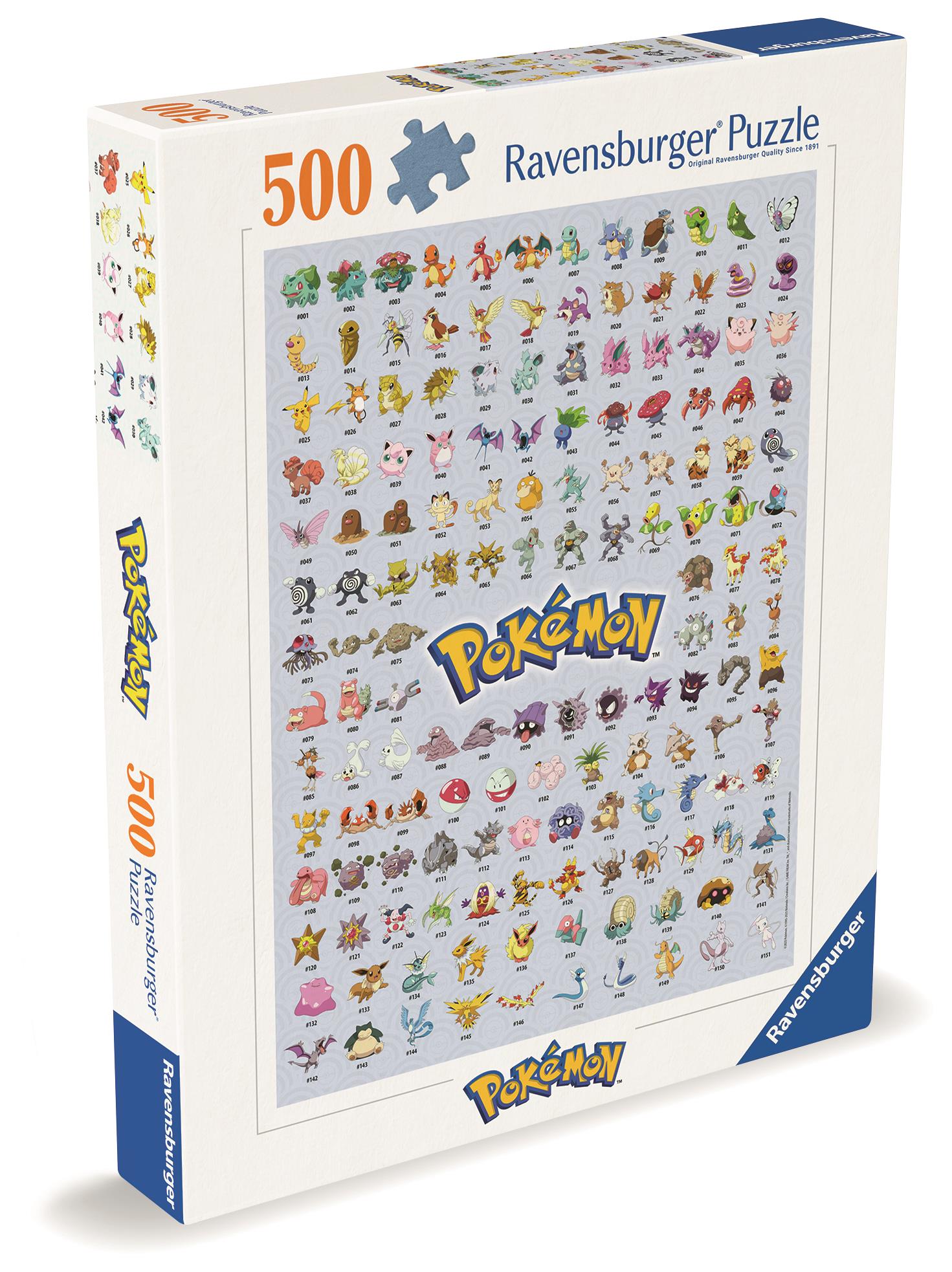 Ravensburger 120005117 Prvých 151 Pokémonov