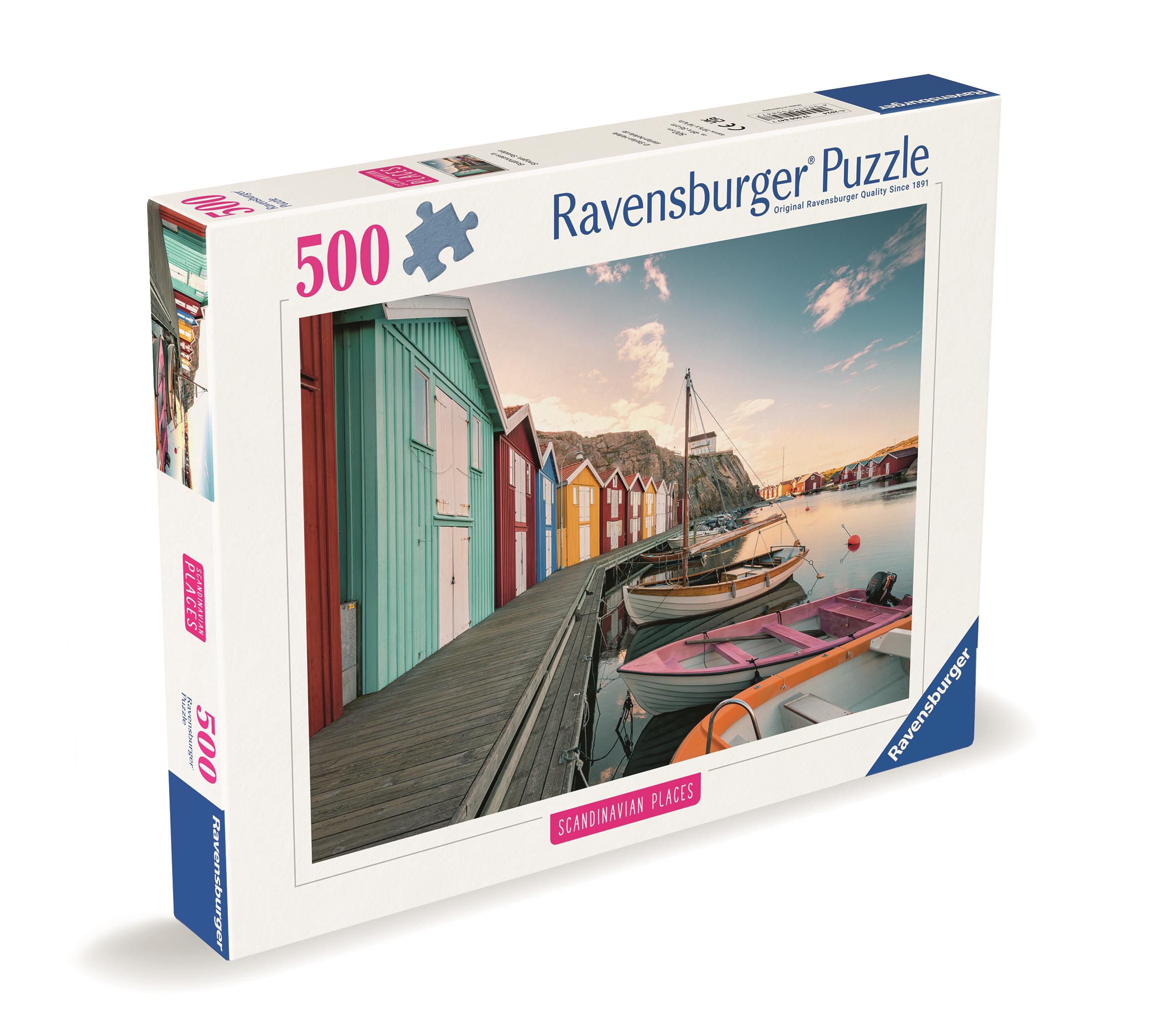Ravensburger 120008477 Škandinávia: Lodenica v Smogene, Švédsko
