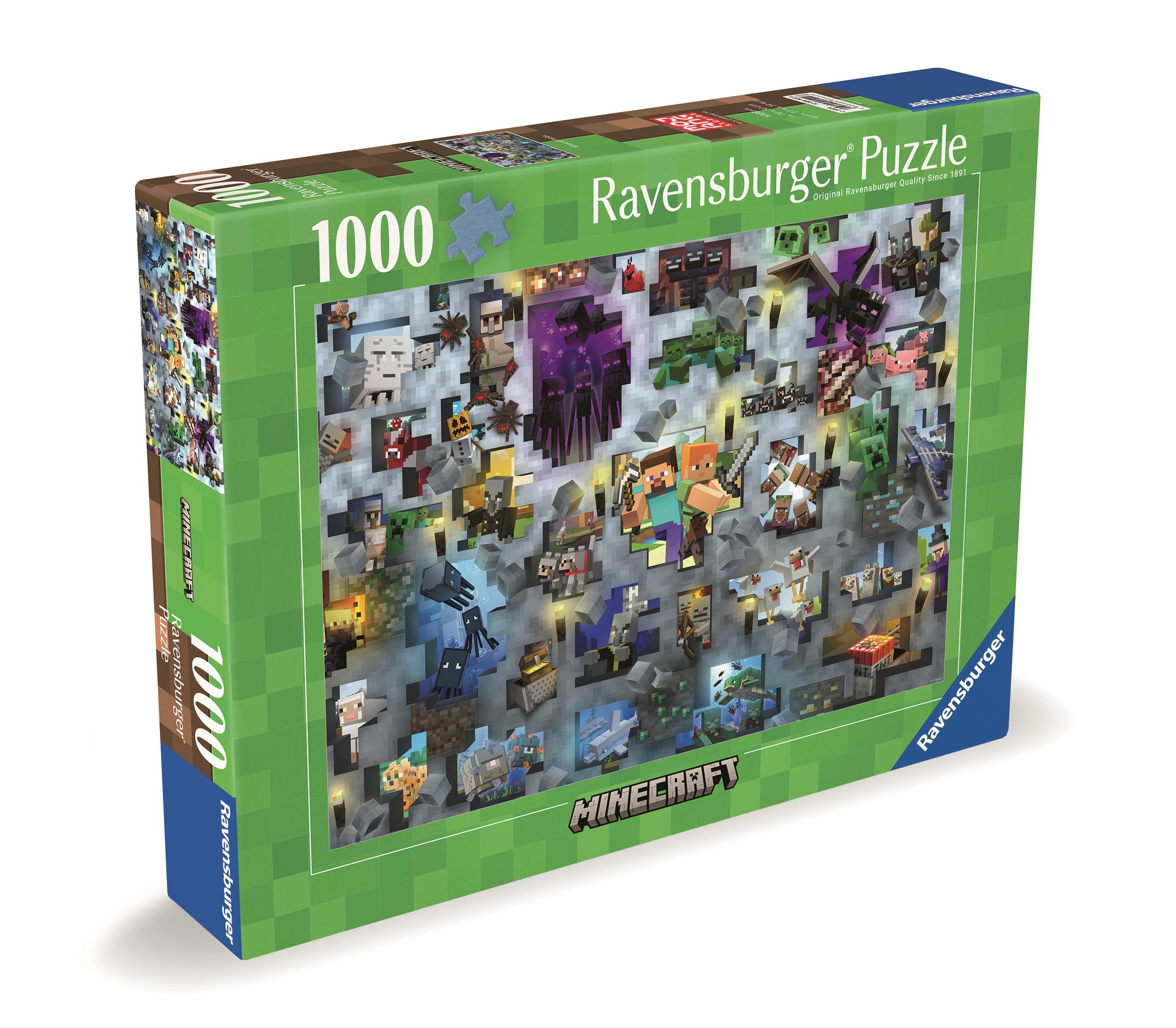 Ravensburger 120004226 Challenge Puzzle: Minecraft