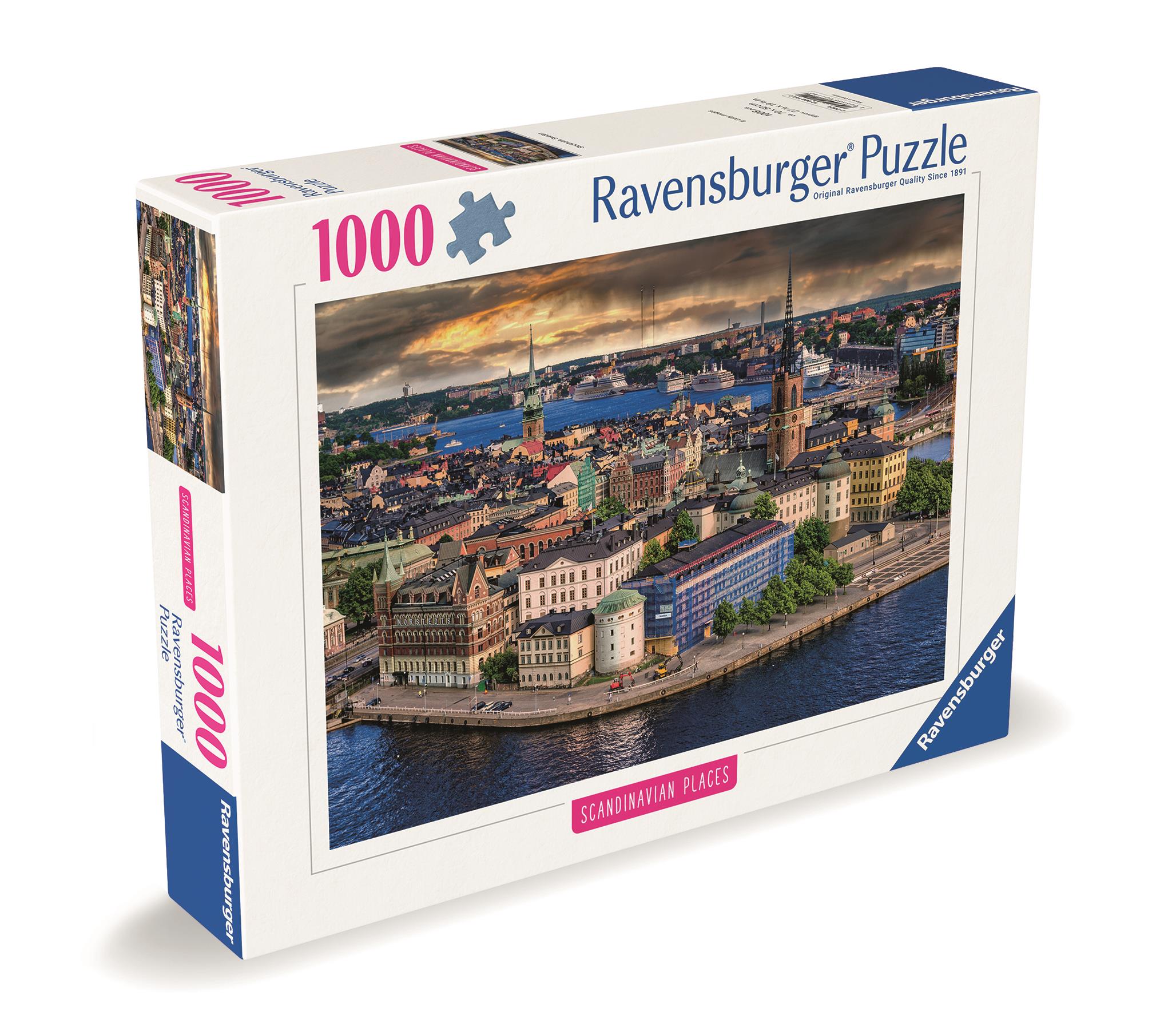Ravensburger 120001140 Škandinávia Štokholm, Švédsko