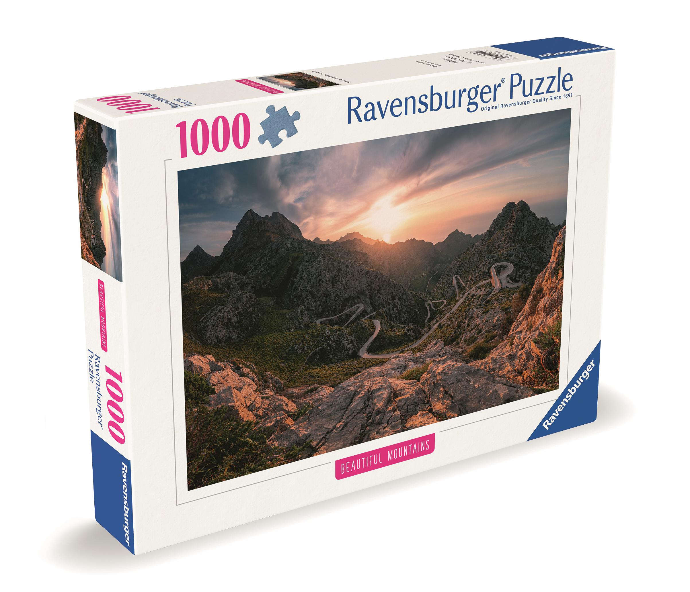 Ravensburger 120002512 Dych vyrážajúce hory: Pohorie Serra de Tramuntana, Malorka