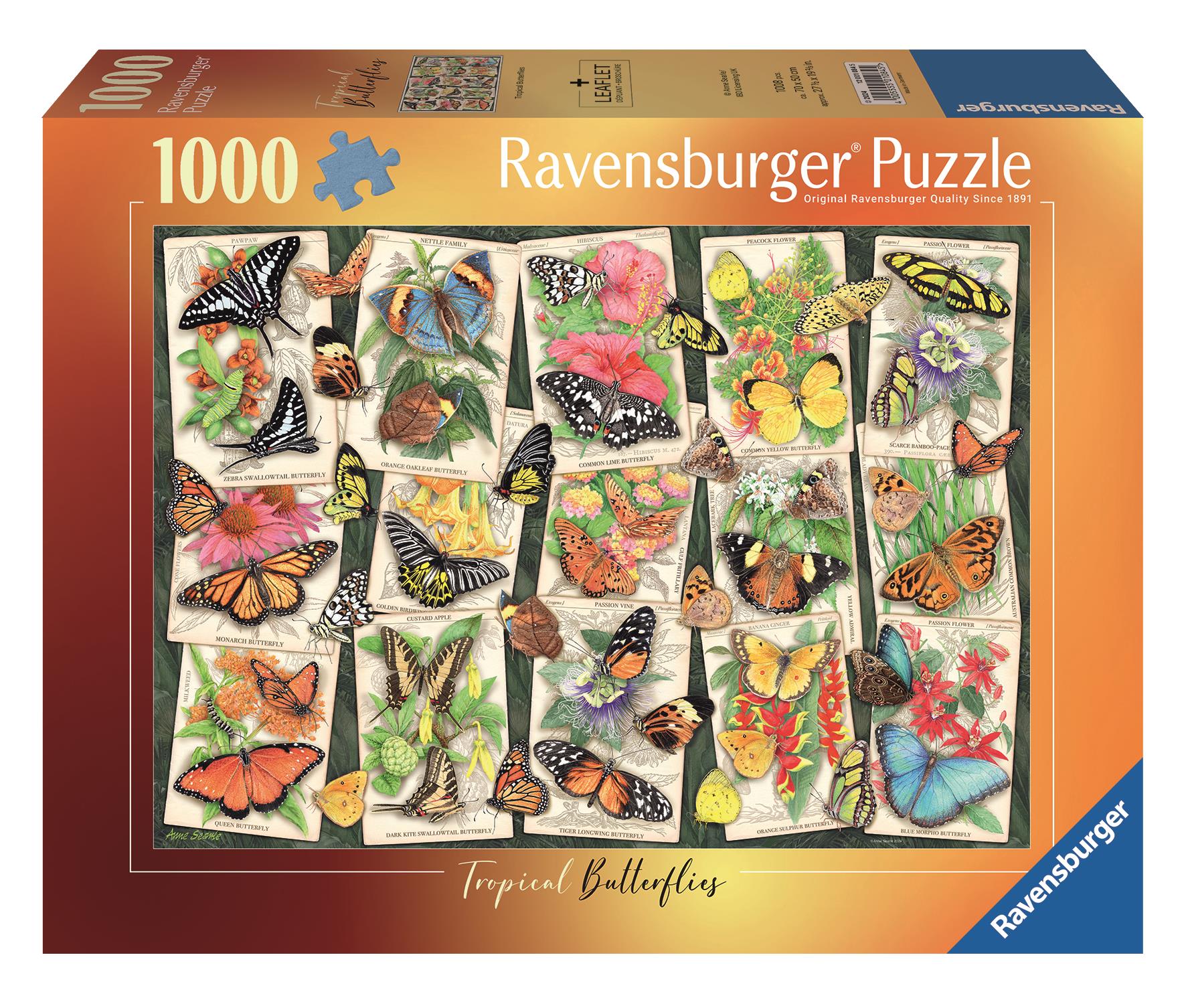 Ravensburger 120010845 Tropické motýle