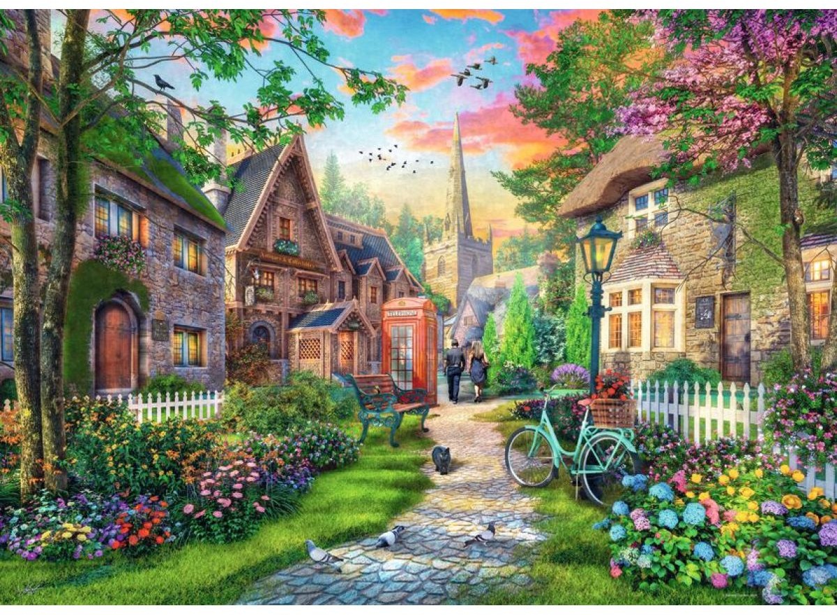 Ravensburger 120011019 Prechádzka vidieckou uličkou