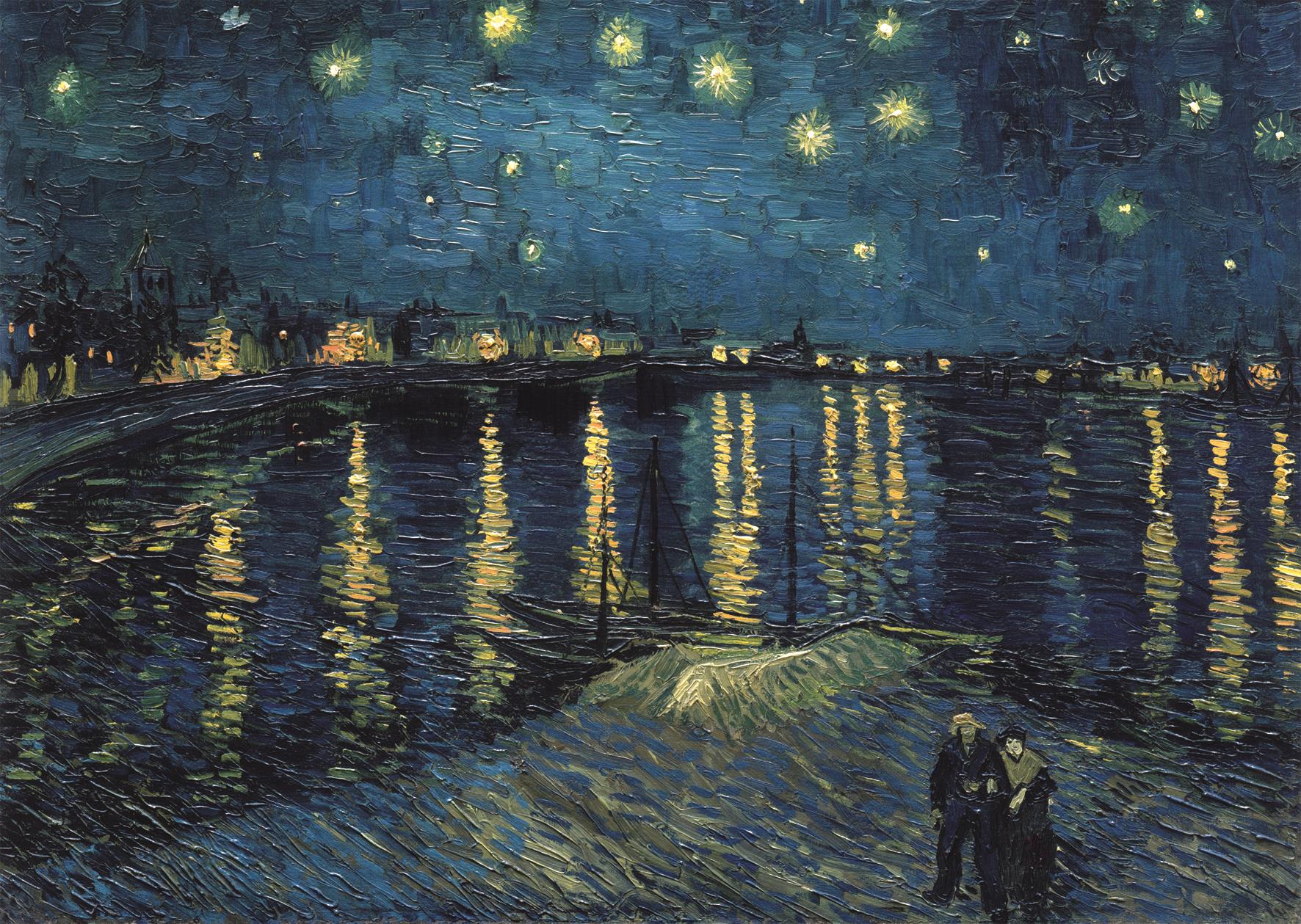 Ravensburger 120000648 Vincent van Gogh: Hviezdna noc
