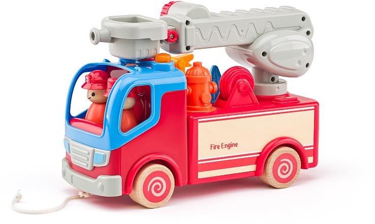 Woody Hasičské auto so zvukmi a svetlom
