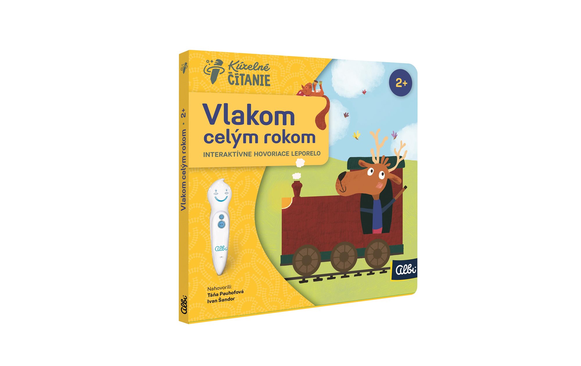 Kúzelné čítanie Minikniha – Vlakom celým rokom SK