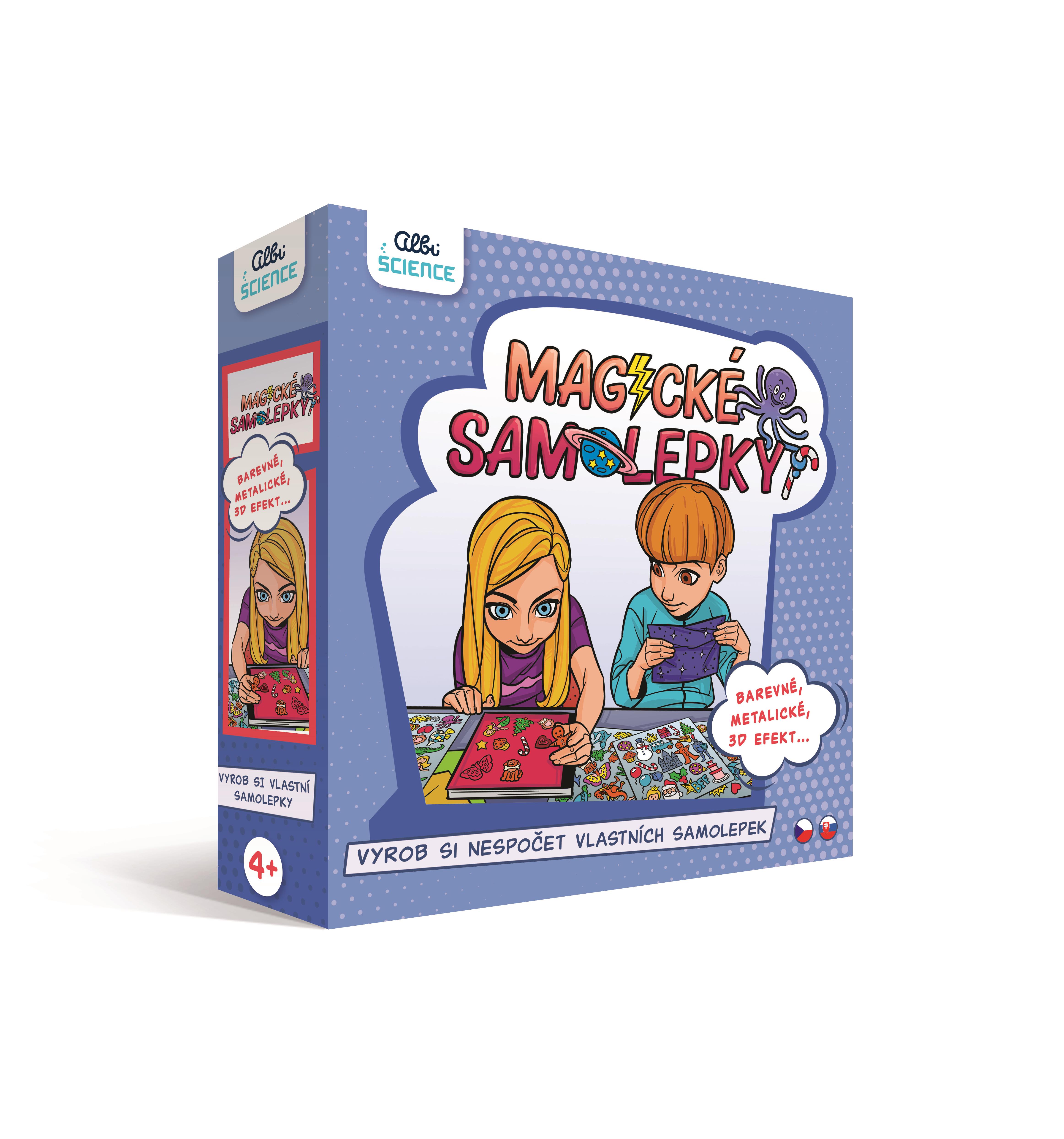 Magické samolepky – nový vizuál