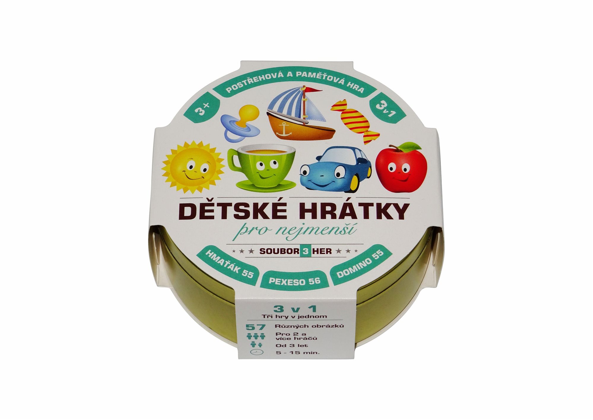 Detské hrátky pre najmenších 3 v 1