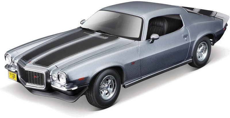 Maisto Chevrolet Camaro 1971 1:18 šedá