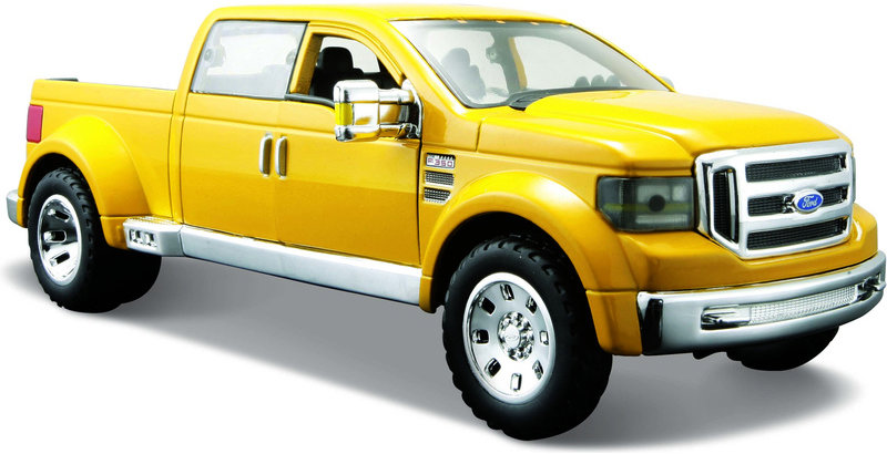 Maisto Ford Mighty F-350 Super Duty 1:31 žlutá