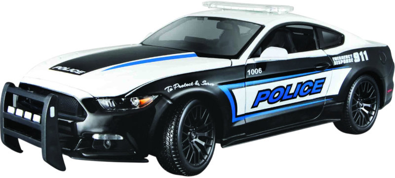 Maisto Ford Mustang GT 2015 1:18 čierno-biela