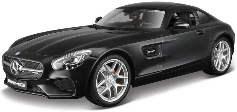 Maisto Mercedes-AMG GT 1:18 čierna metalíza