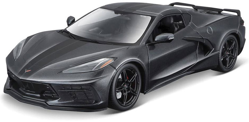 Maisto Chevrolet Corvette Stingray 2020 1:18 sivá