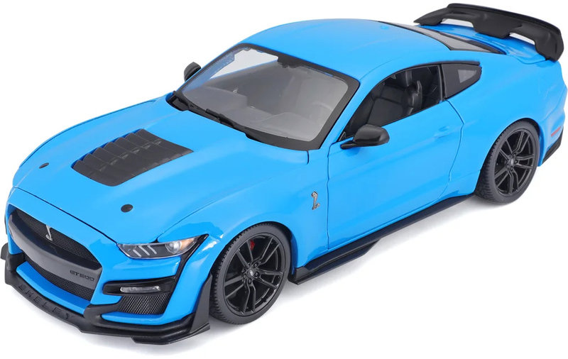 Maisto Ford Mustang Shelby GT500 2020 1:18 modrá