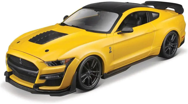 Maisto Mustang Shelby GT500 2020 1:18 žlutá