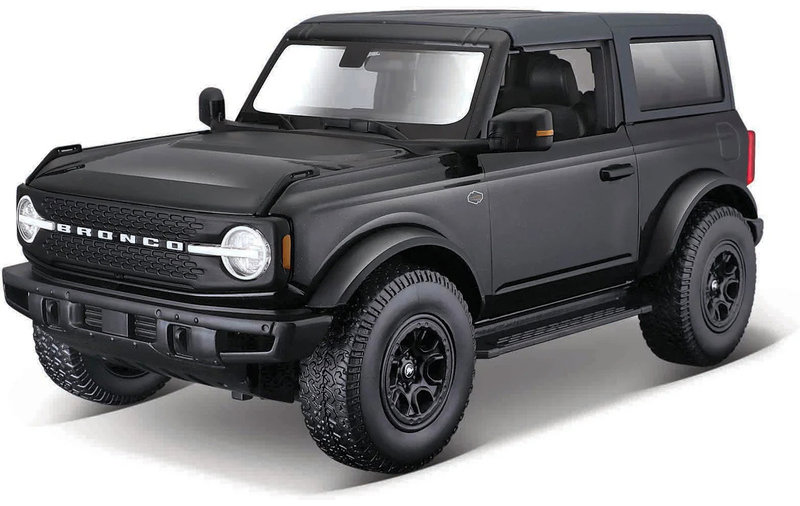 Maisto Ford Bronco Wildtrak 2021 1:18 černá metalíza