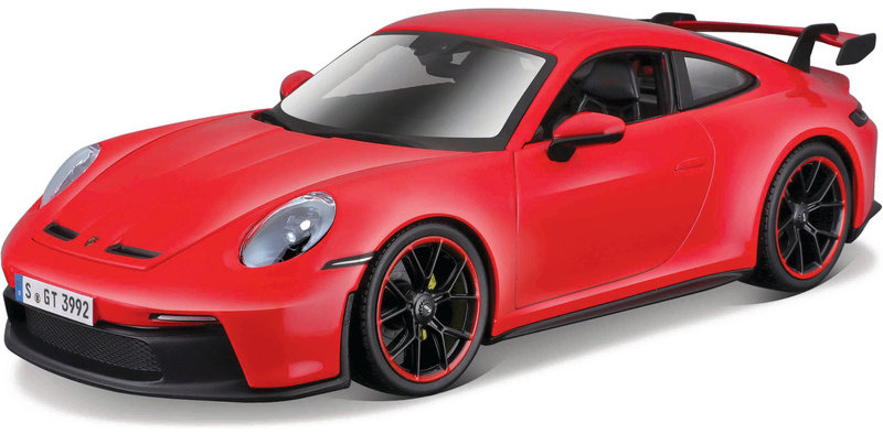 Maisto Porsche 911 GT3 2022 1:18 červená