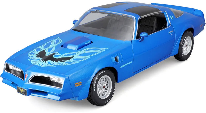 Maisto Pontiac Firebird Trans AM 1978 1:18 modrá metalíza