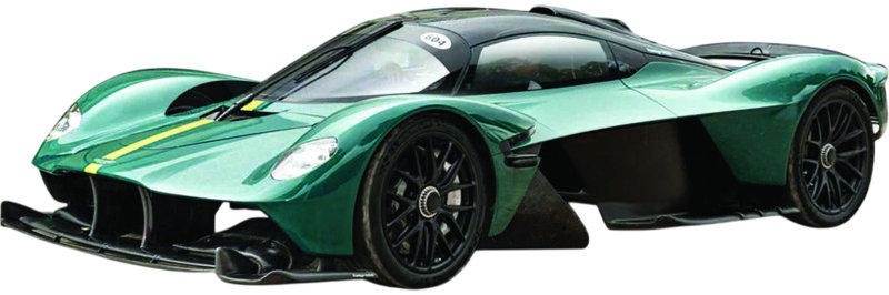 Maisto Aston Martin Valkyrie 1:18 zelená