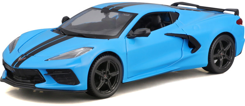Maisto Chevrolet Corvette Stingray Coupe Z51 2020 1:24 modrá