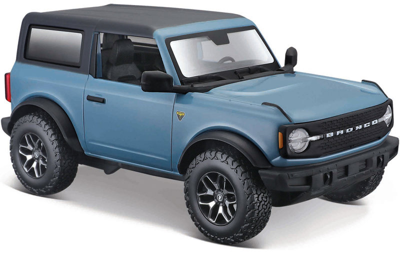 Maisto Ford Bronco 2021 1:24 modrá