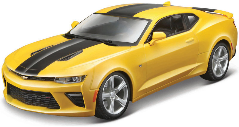 Maisto Chevrolet Camaro SS 1:18 žltá metalíza